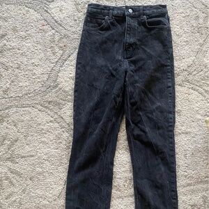 Reformation Liza Ultra High Rise Straight Jeans